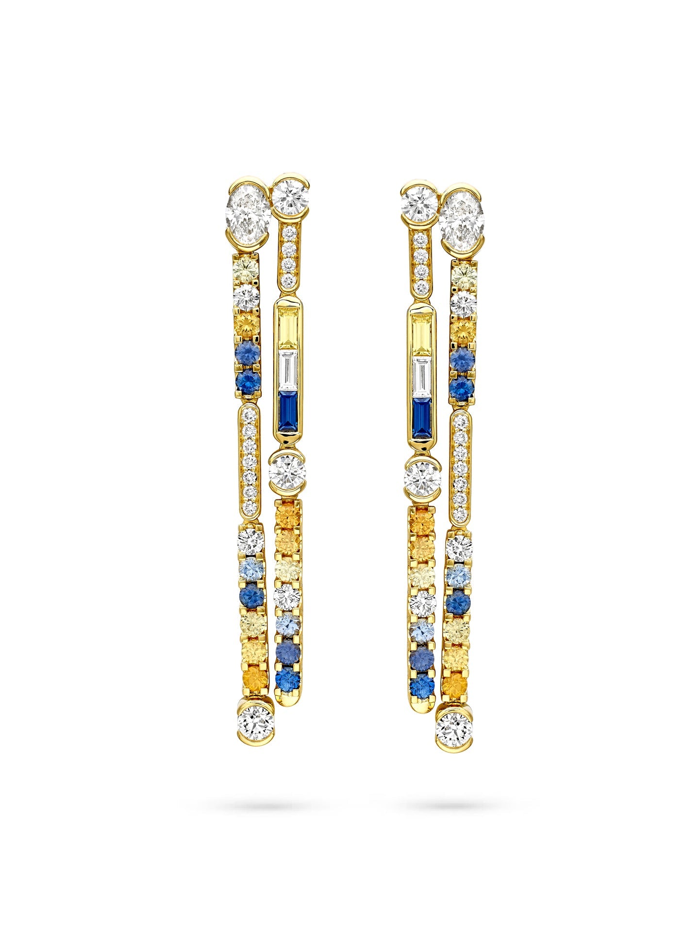Play of Light Drop Earrings
