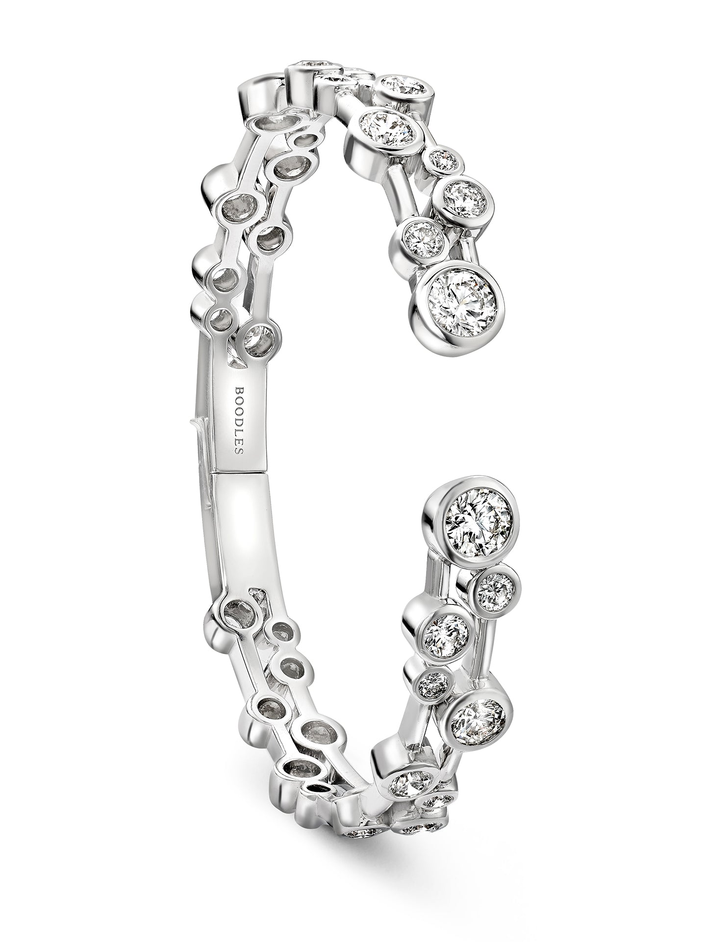 Raindance Diamond Platinum Bangle