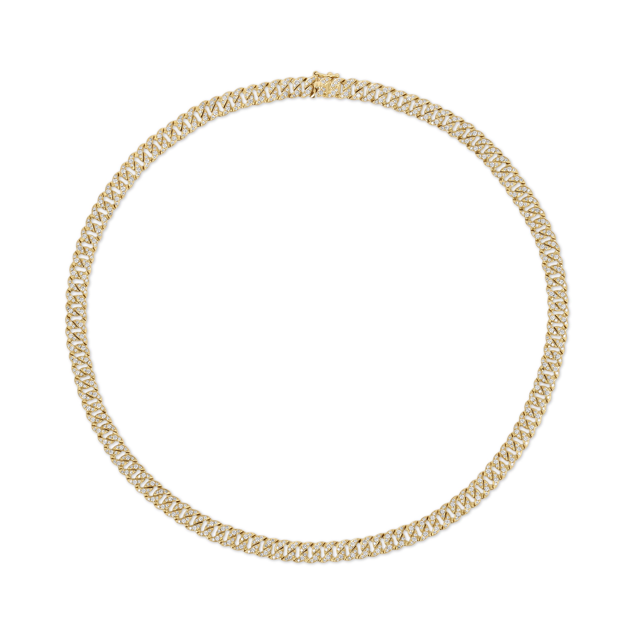 SMALL DIAMOND HAVANA CHOKER