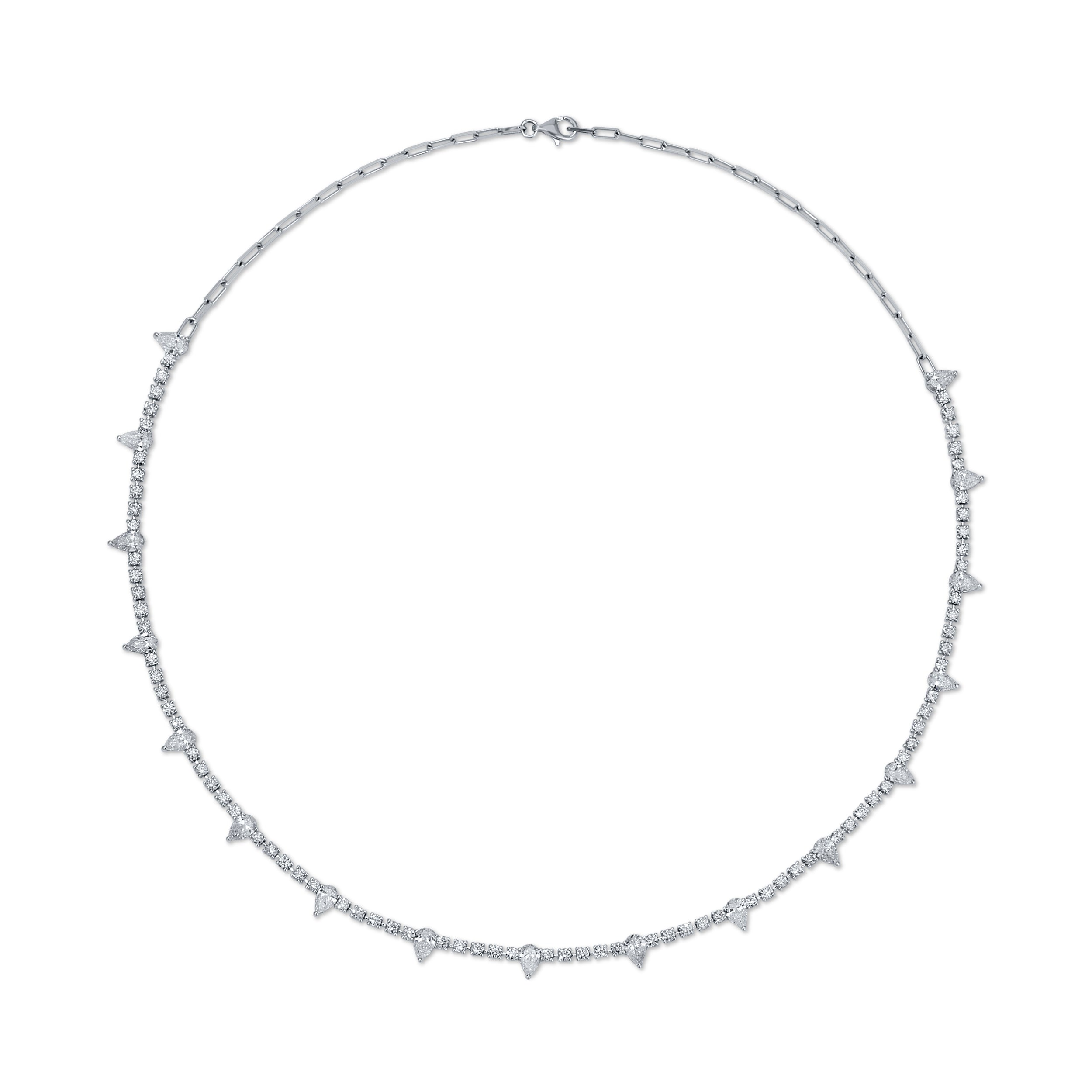 AVA PEAR DIAMOND CHOKER