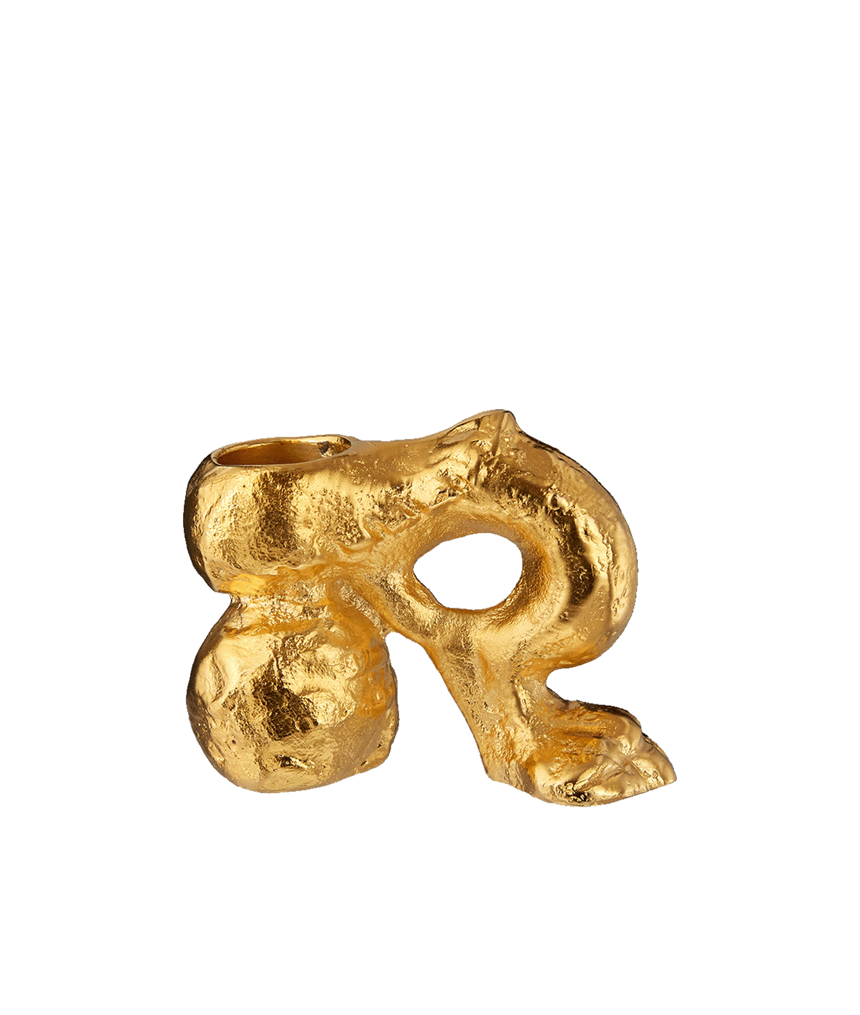 The Lion Paw Candlestick with Candles