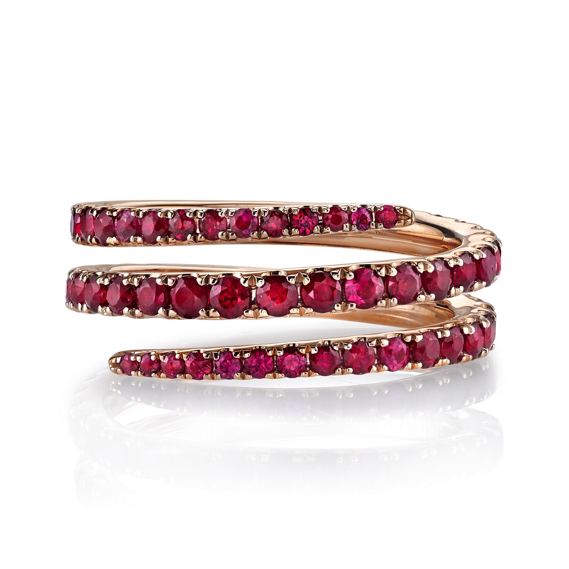 RUBY COIL RING
