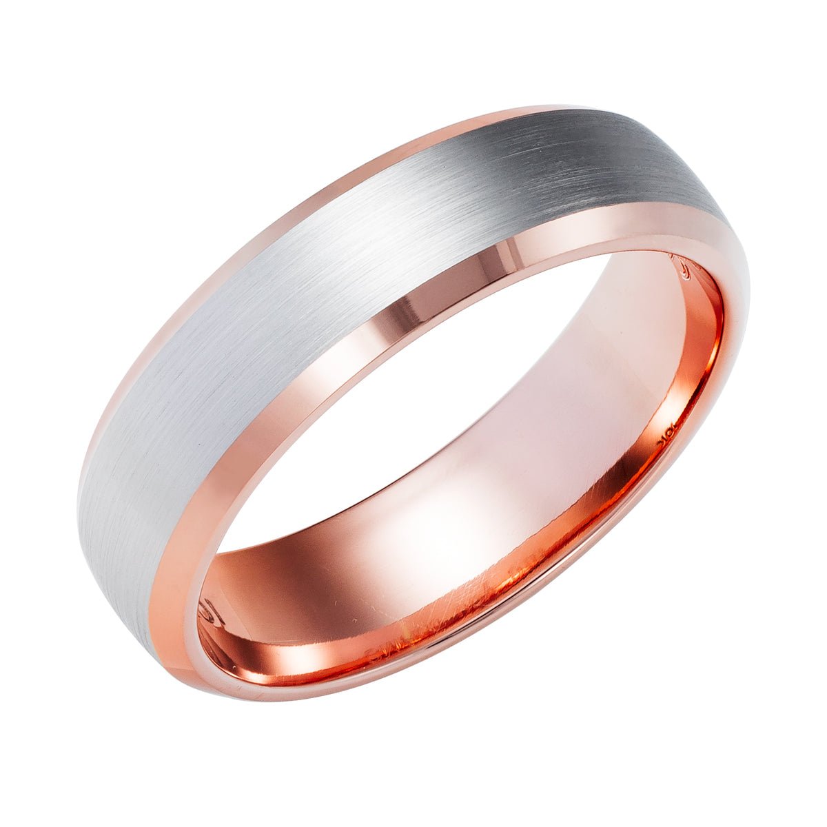Two Tone Gold Mens and Womens Wedding Bands