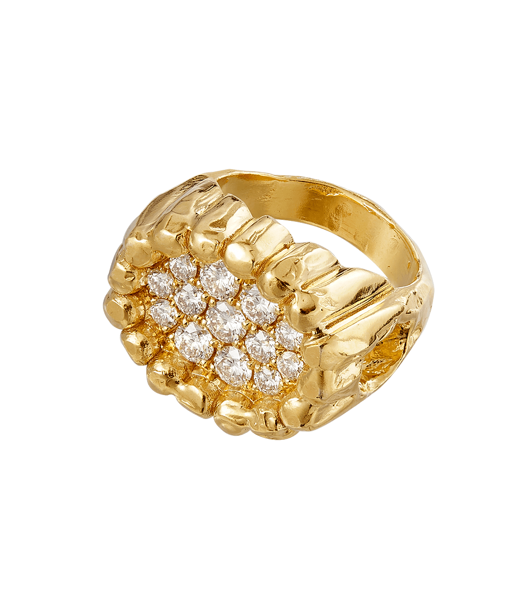 The Ruins, Pavée Diamond Ring
