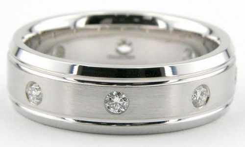 Platinum Diamond Wedding Bands
