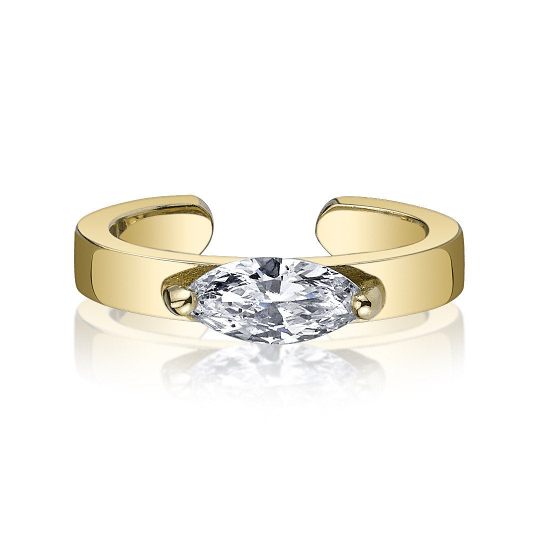 MARQUISE DIAMOND EAR CUFF