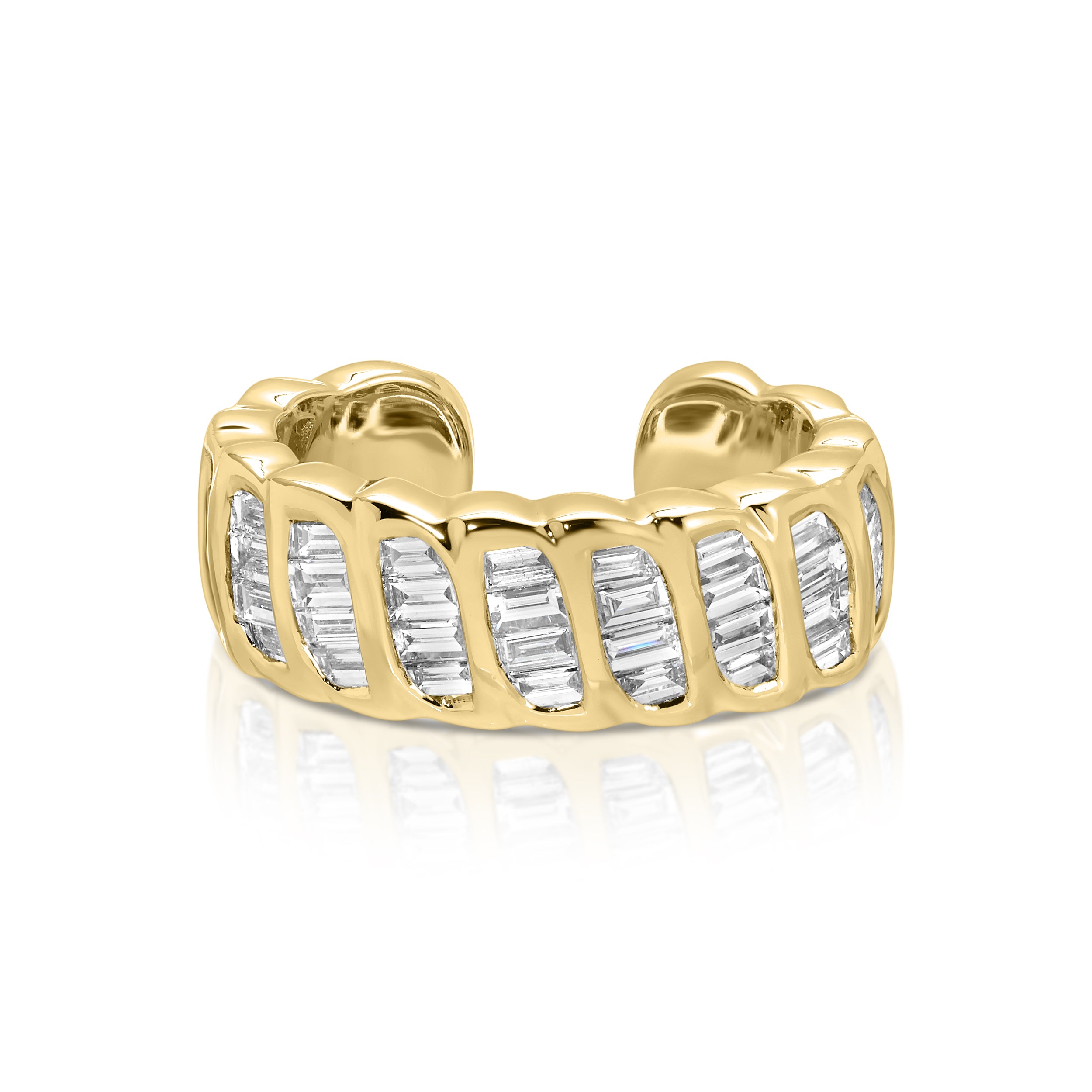BAGUETTE DIAMOND ZOE EAR CUFF
