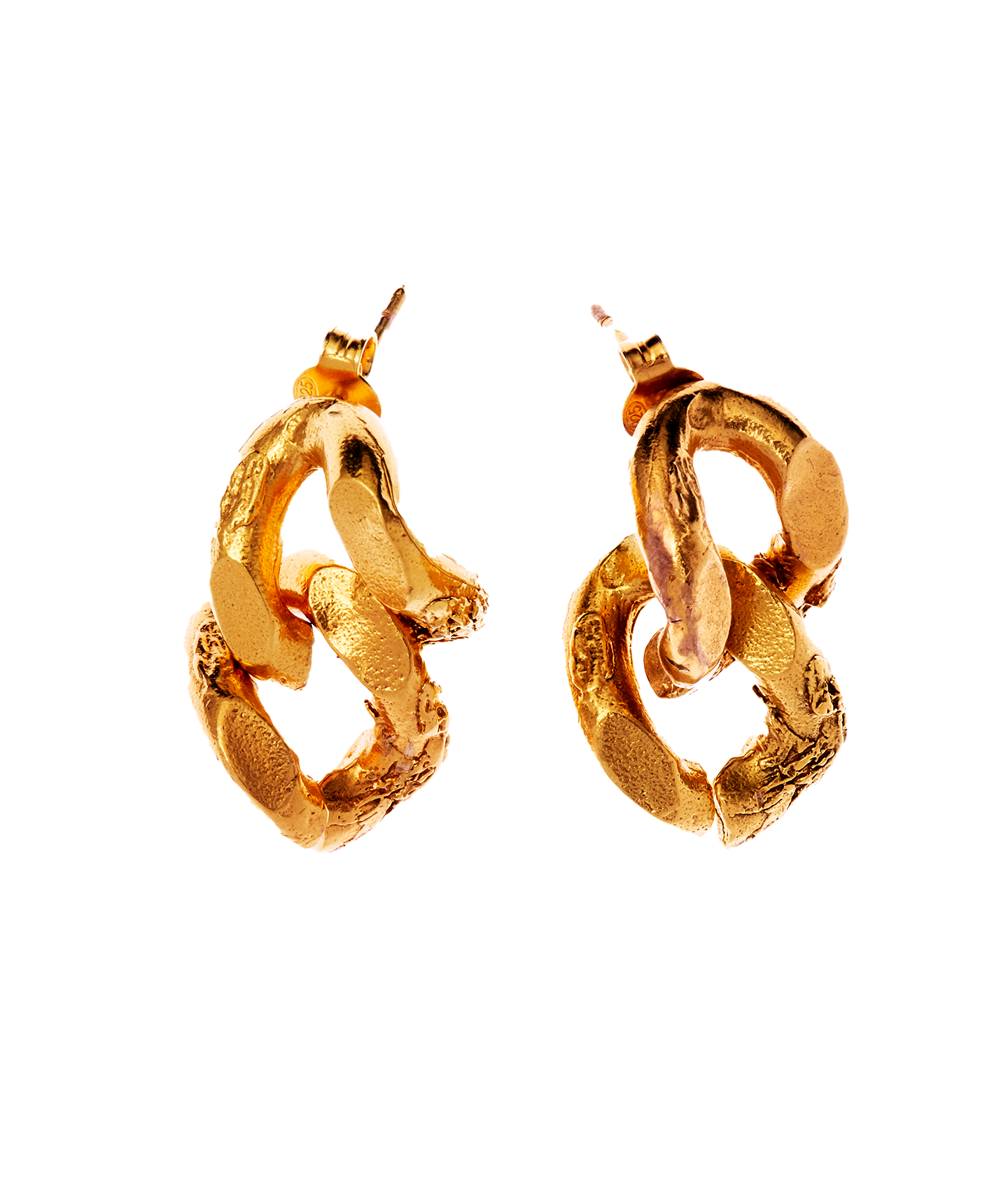 The Fractured Link Earrings