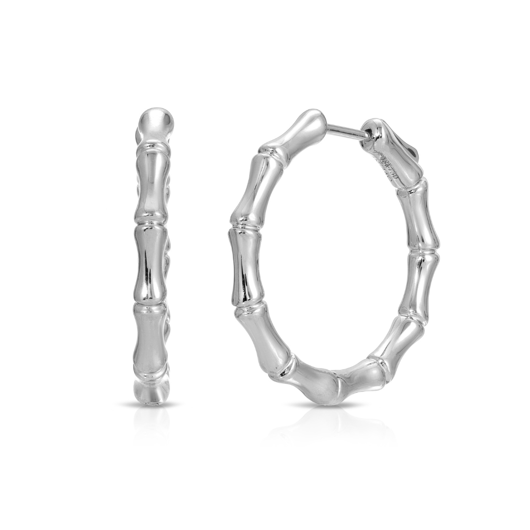 CLASSIC MEDIUM BAMBOO HOOPS 3 CLASSIC MEDIUM BAMBOO HOOPS