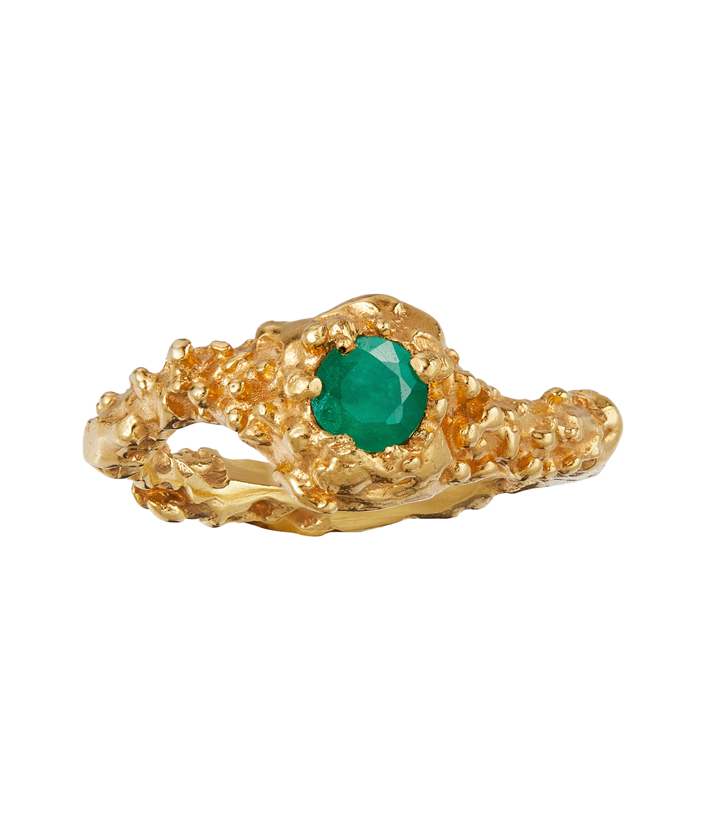 The Emerald Spark Ring