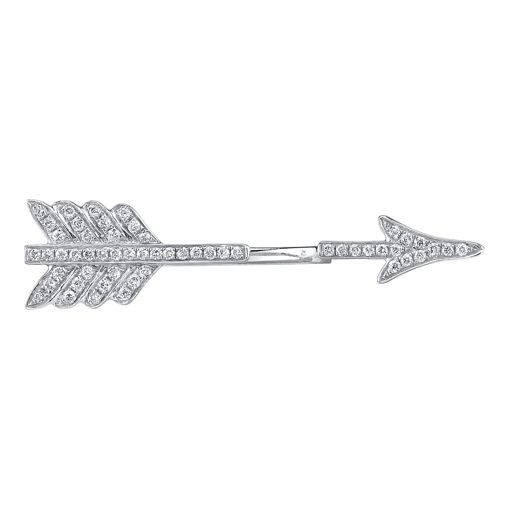 SINGLE DIAMOND ARROW EARRING 3 SINGLE DIAMOND ARROW EARRING