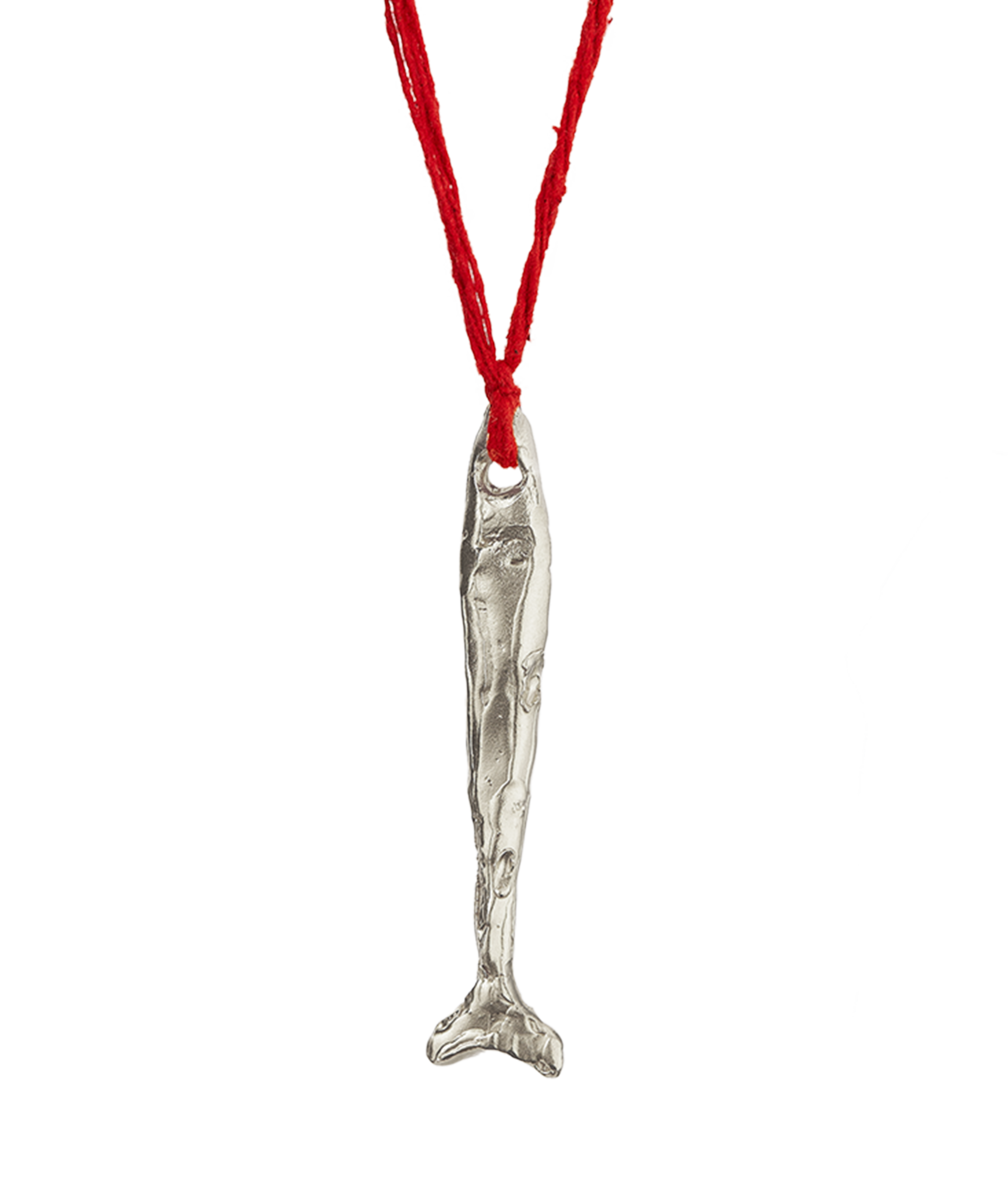 The Catch of the Day Necklace // Silver