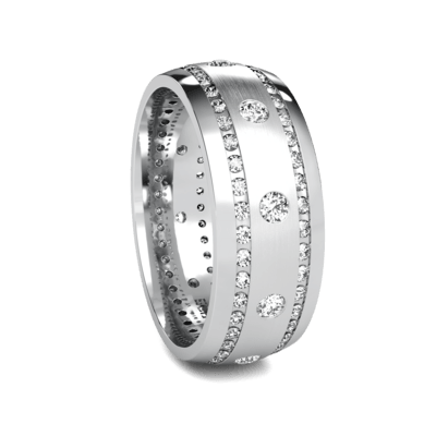 Mens Diamond Wedding Bands