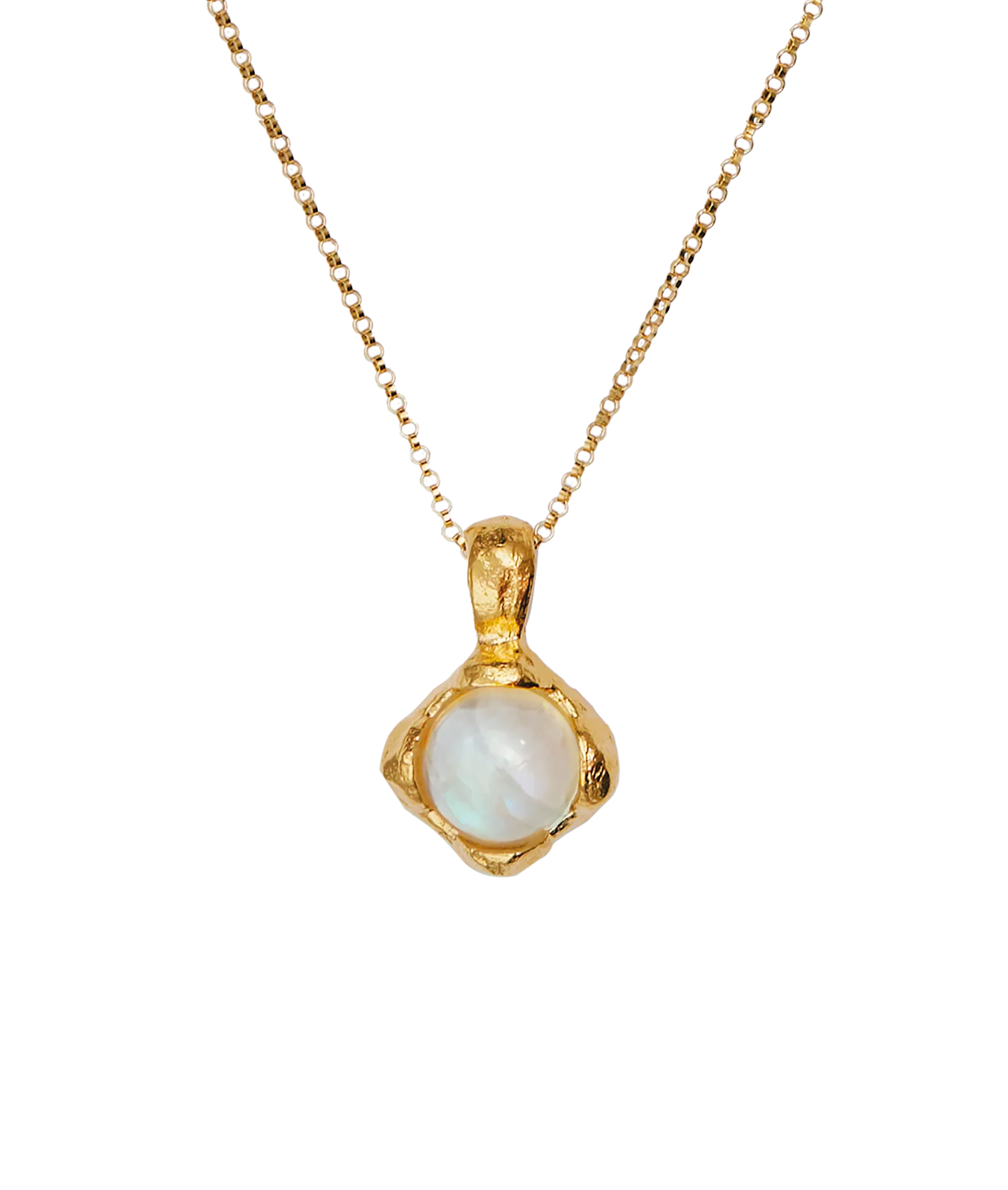 The Lunar Fragment Moonstone Necklace