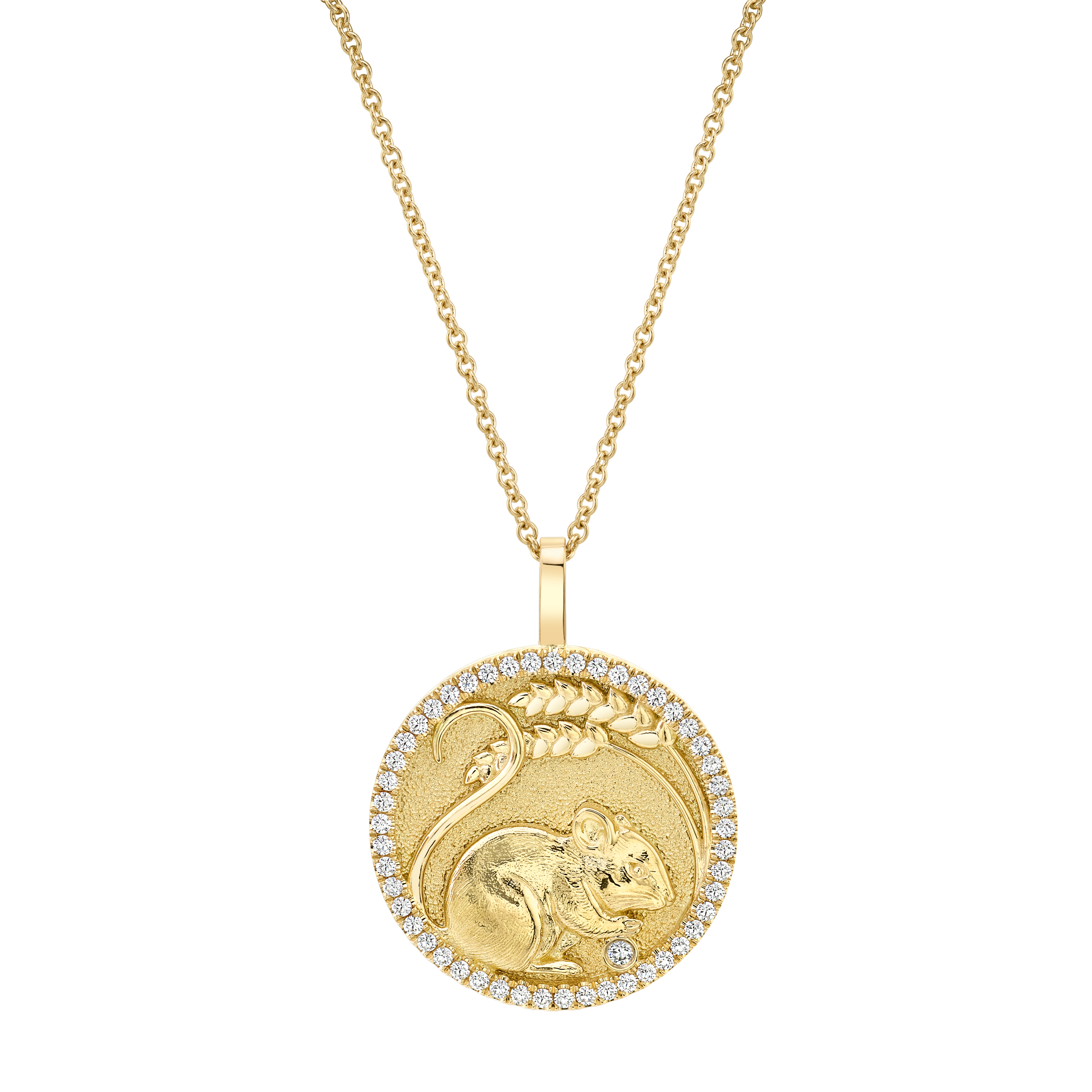 LUCKY DIAMOND MOUSE TALISMAN
