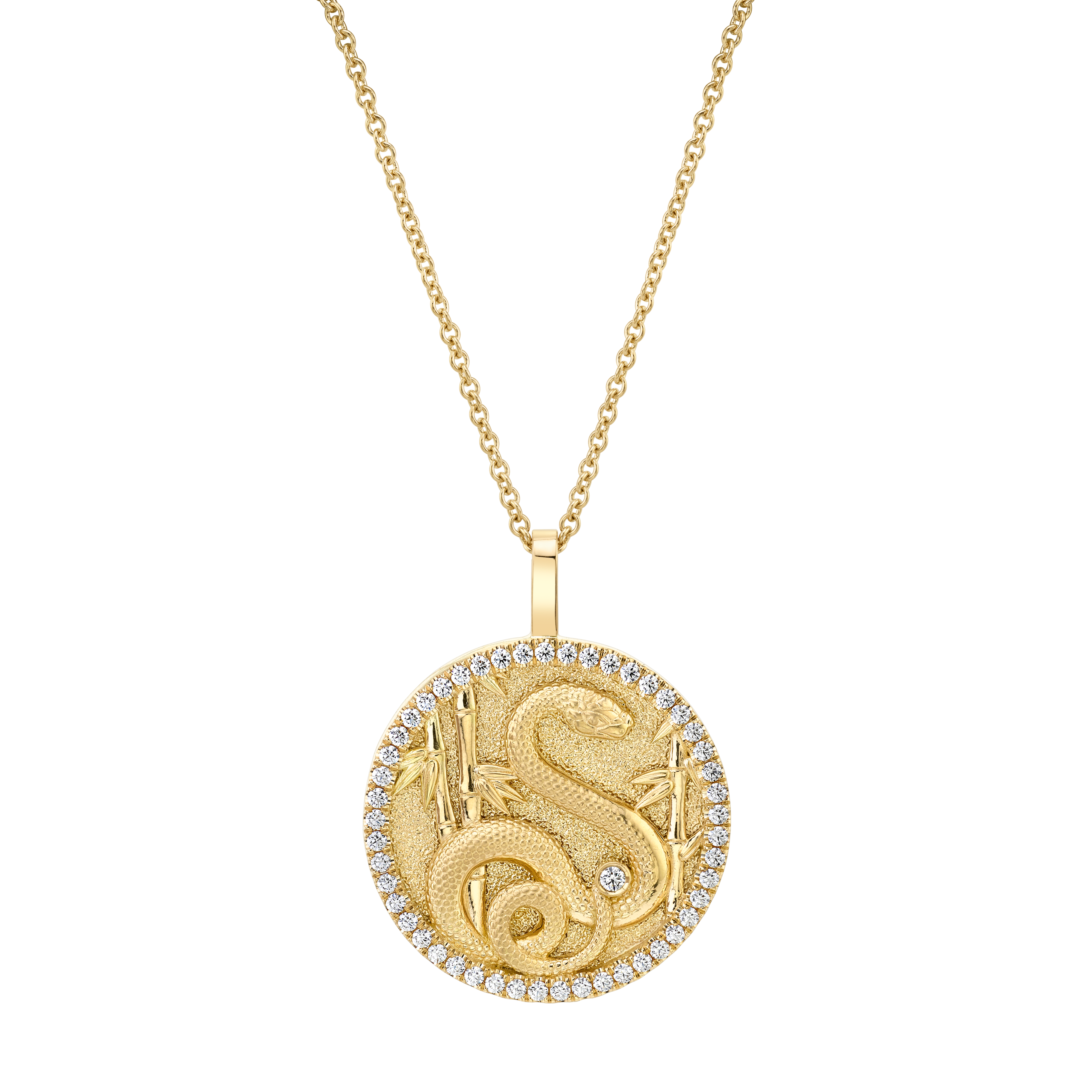 LUCKY DIAMOND SNAKE TALISMAN