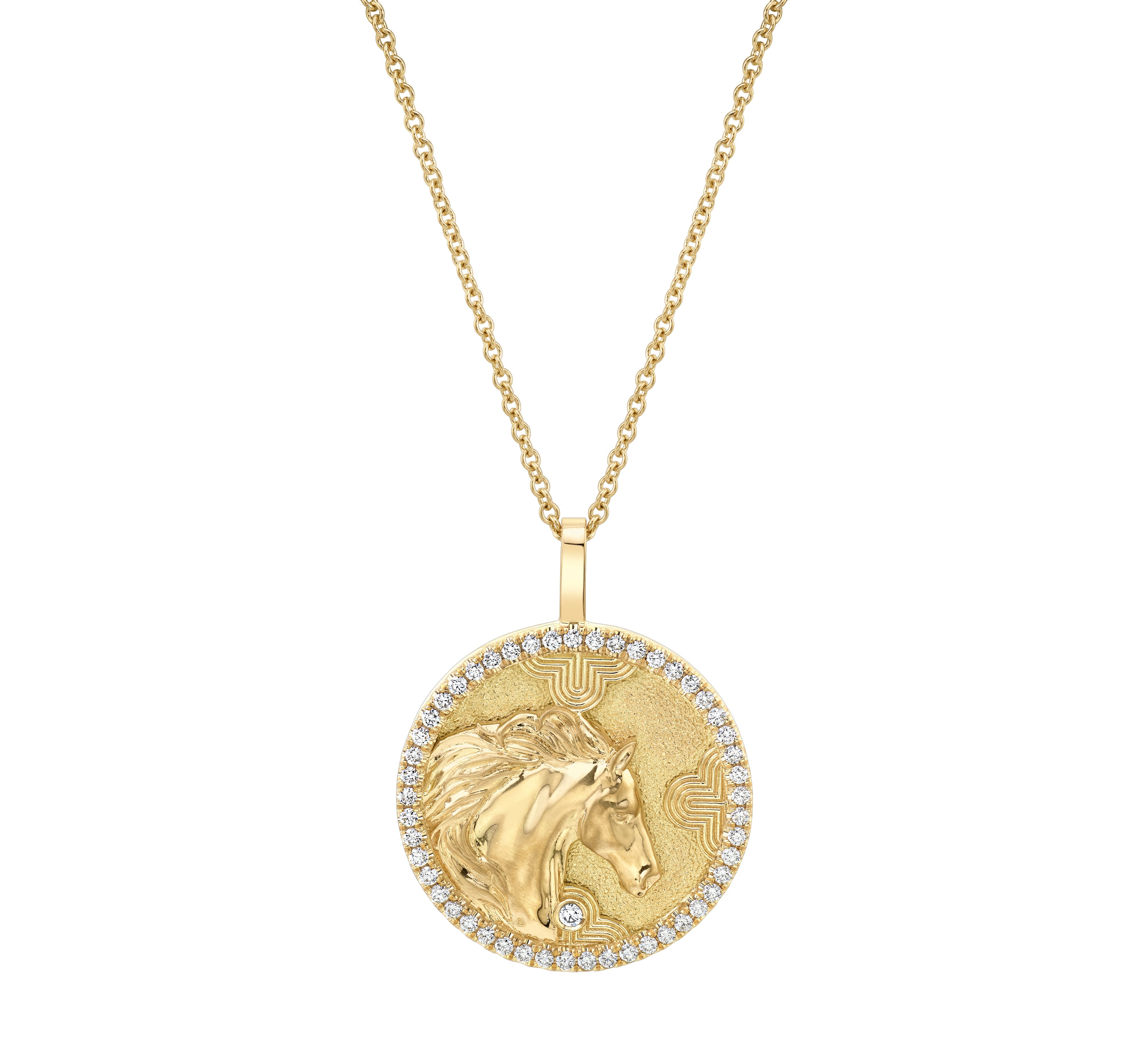 LUCKY DIAMOND HORSE TALISMAN