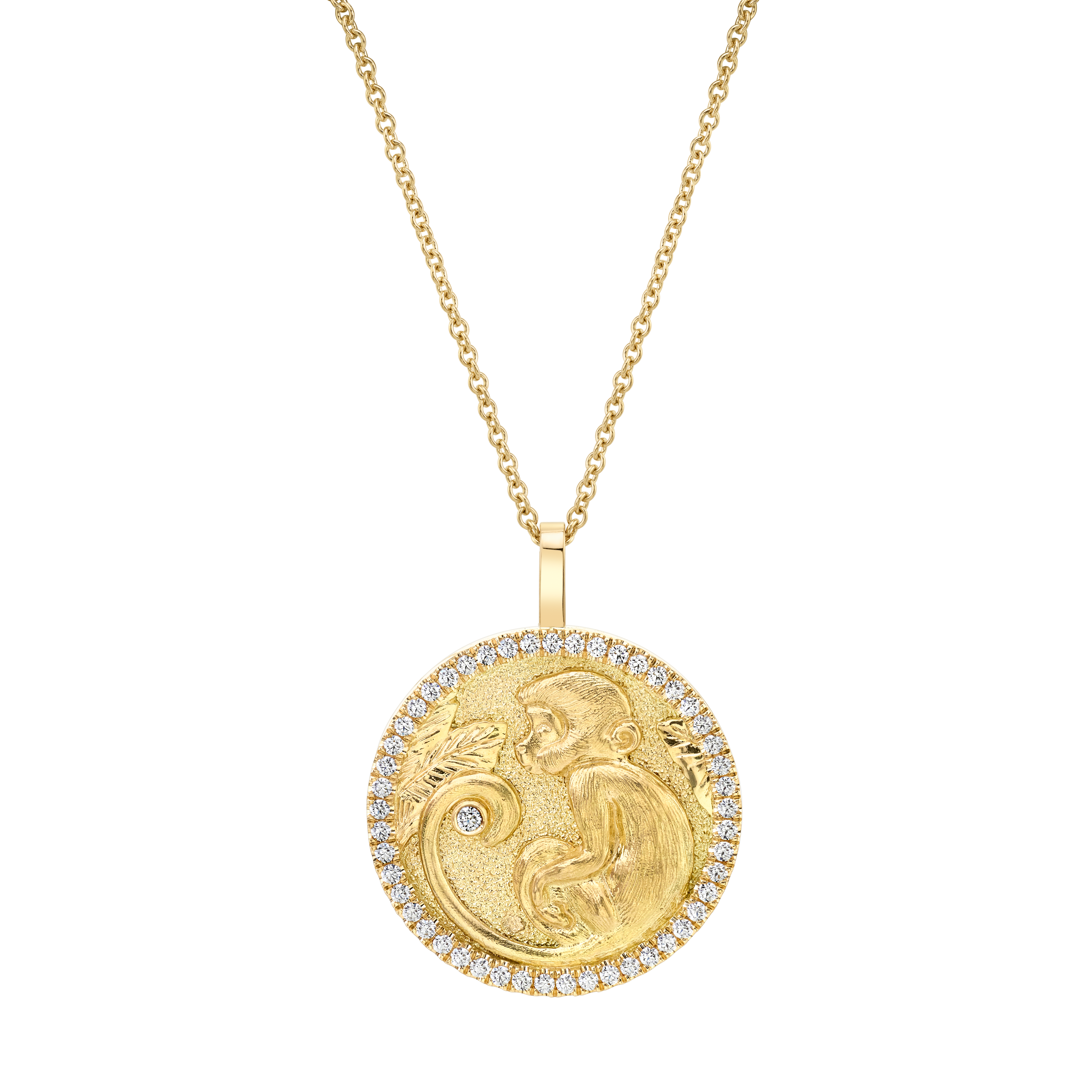 LUCKY DIAMOND MONKEY TALISMAN