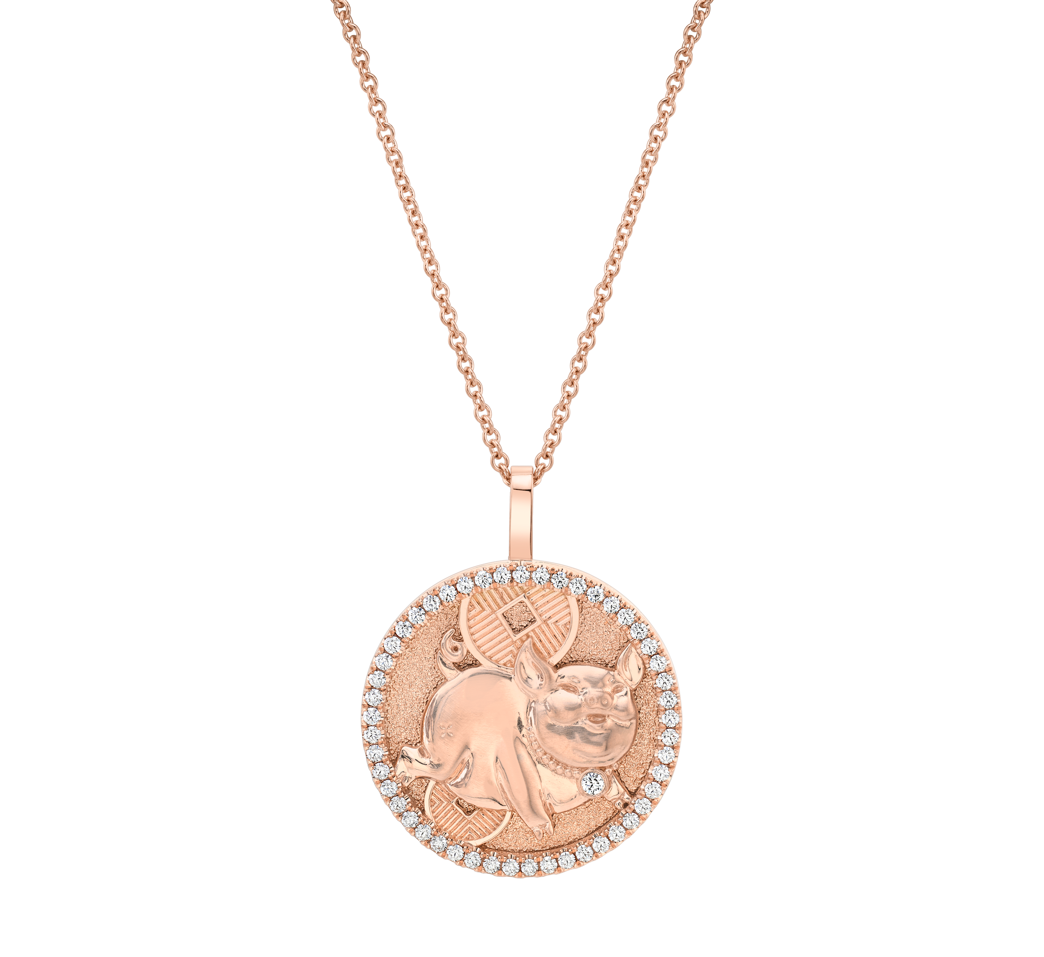 LUCKY DIAMOND PIG TALISMAN 3 LUCKY DIAMOND PIG TALISMAN