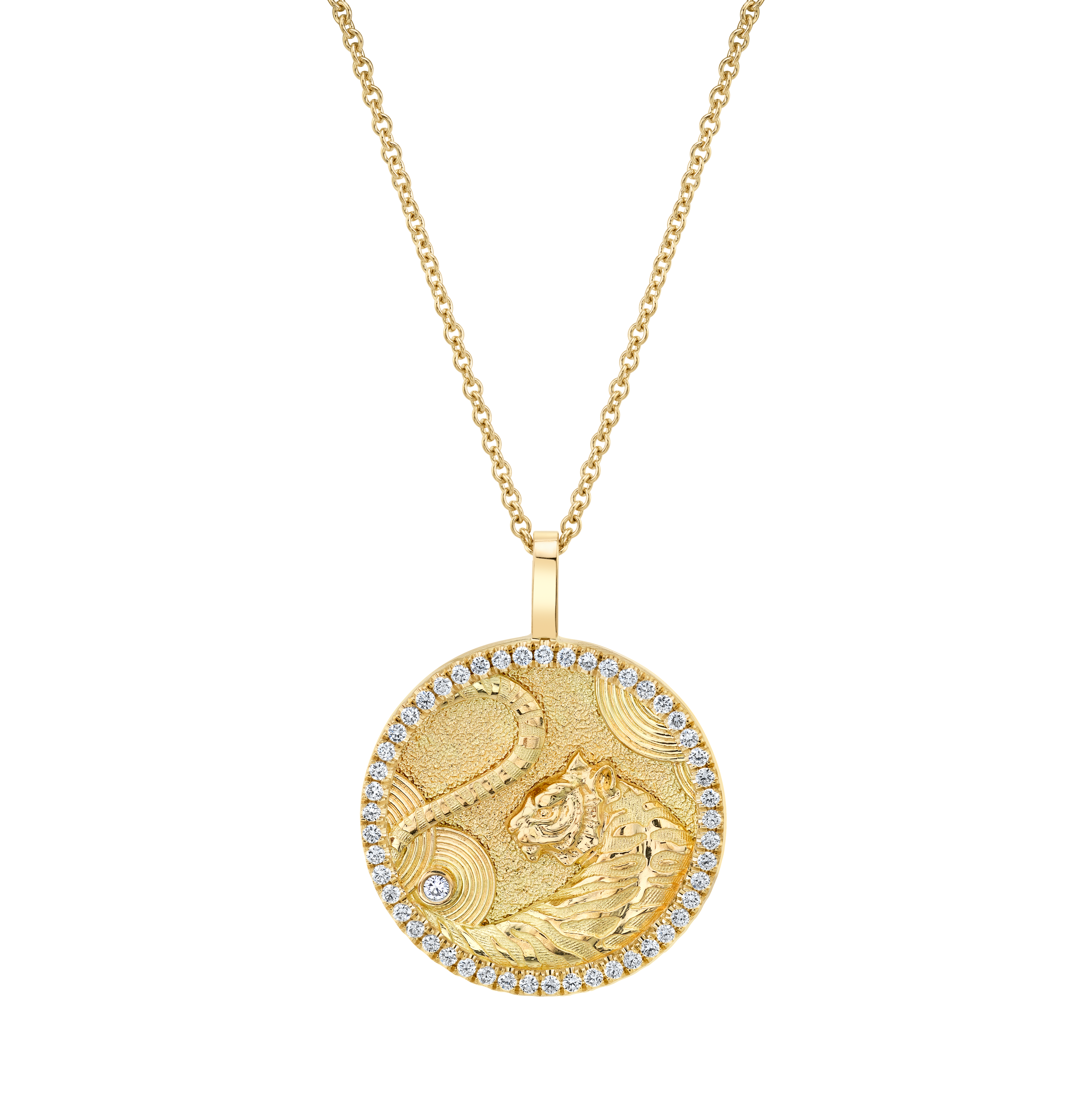 LUCKY DIAMOND TIGER TALISMAN