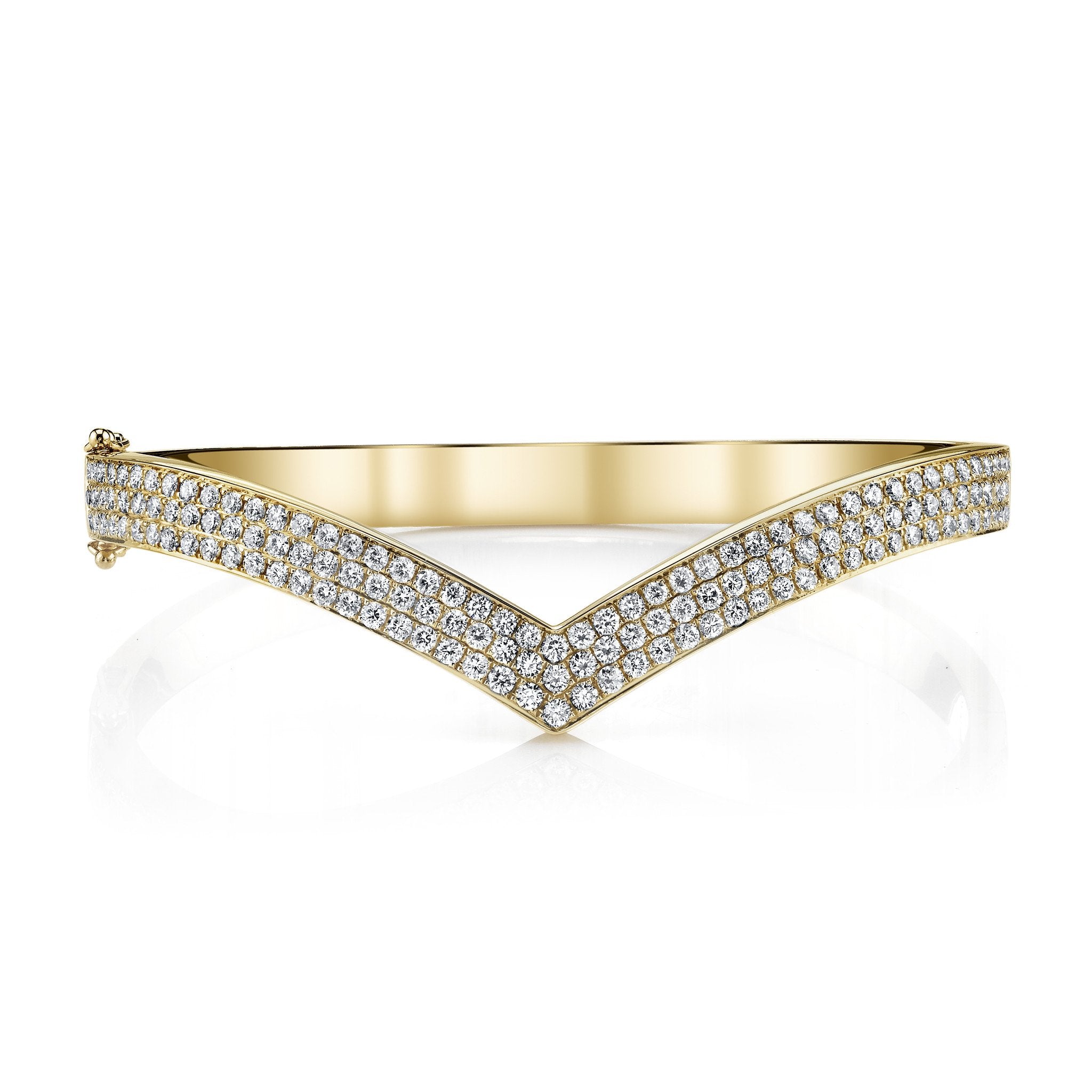 DIAMOND V BANGLE