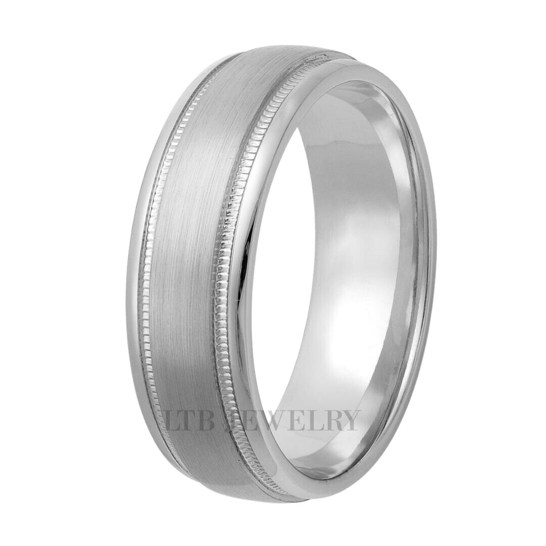 Platinum Mens Wedding Rings