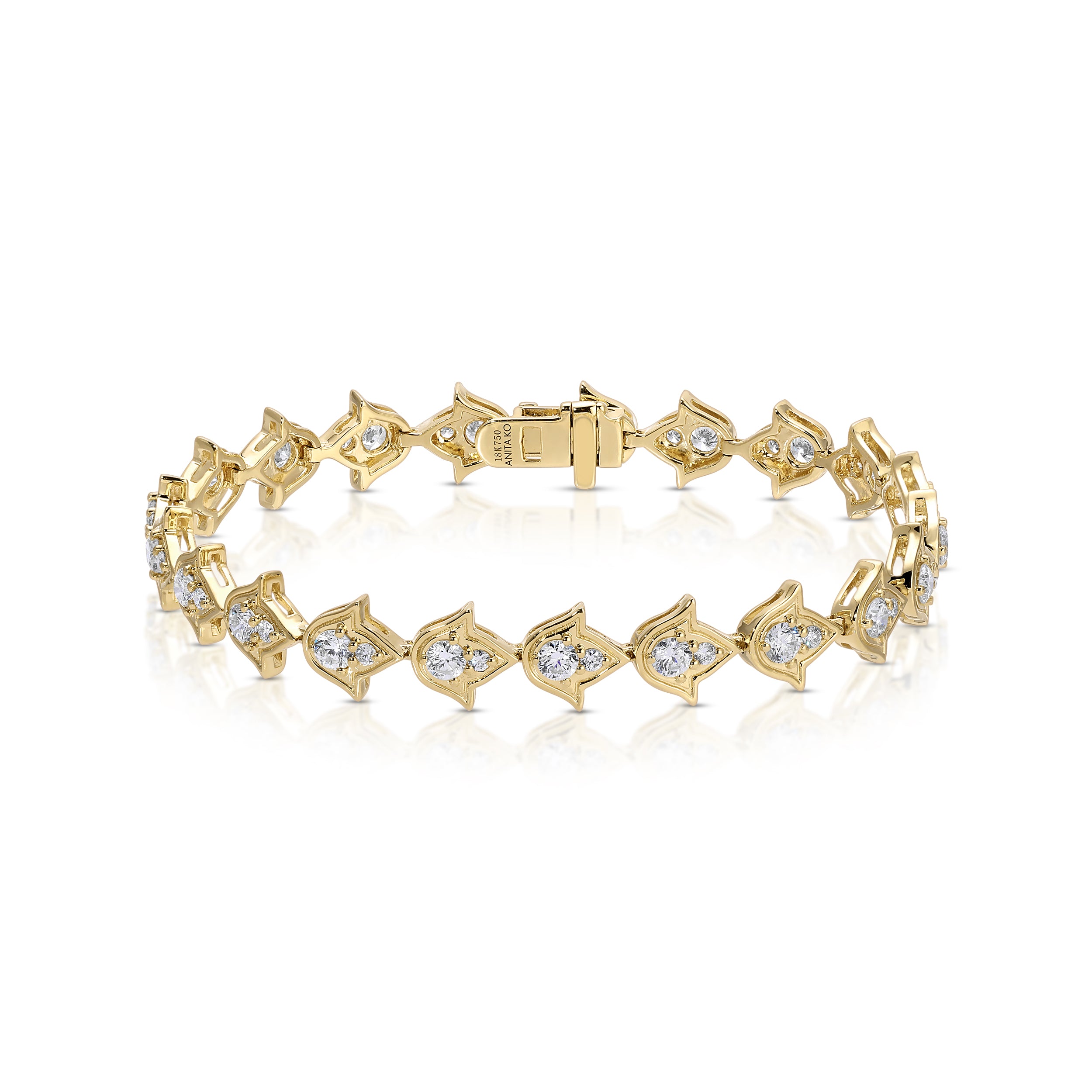 DIAMOND TULIP BRACELET
