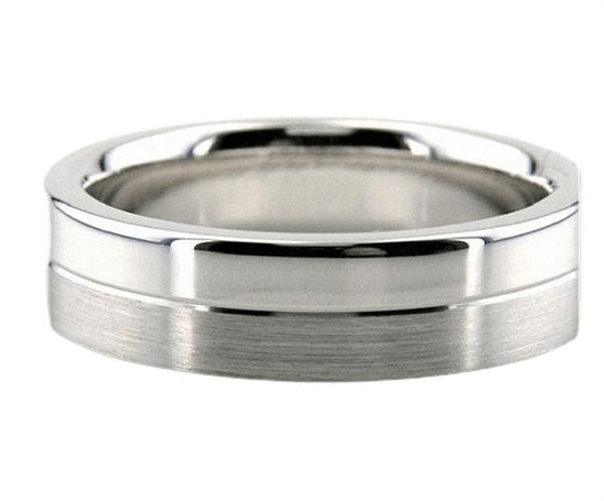 Platinum Mens Wedding Bands