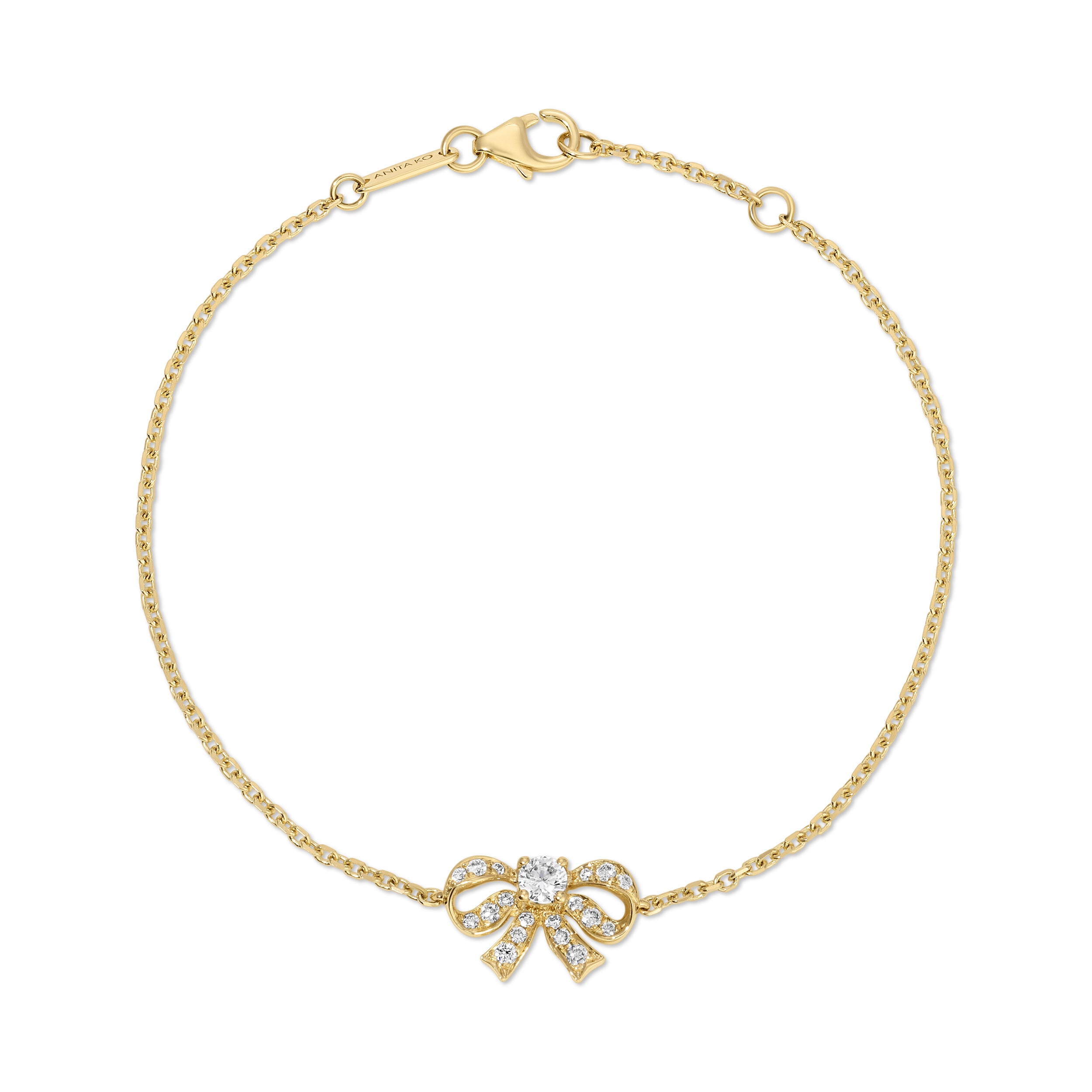 DIAMOND BOW BRACELET
