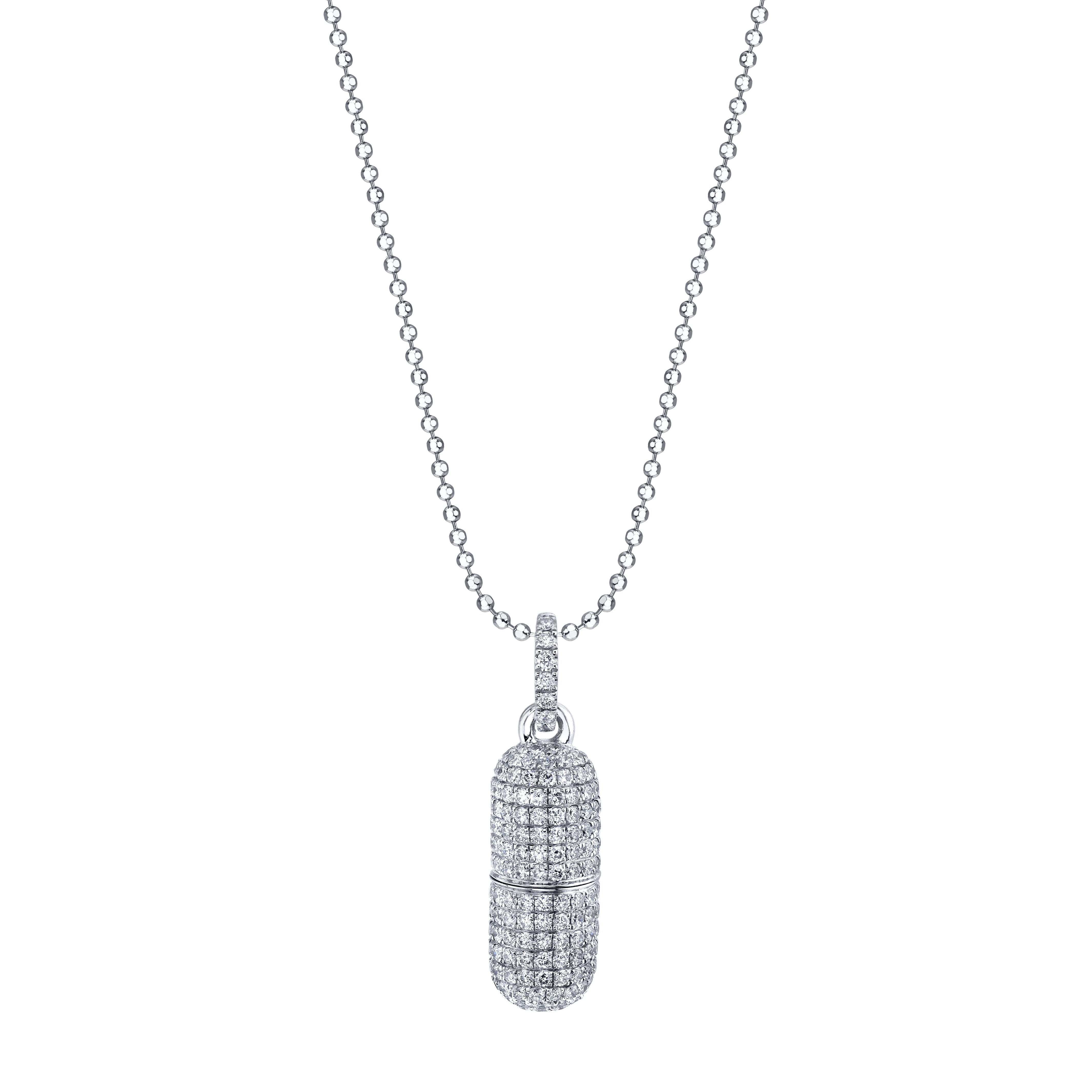 DIAMOND PILL NECKLACE