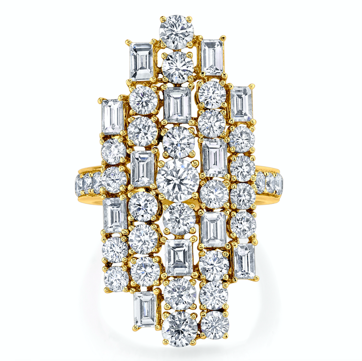 DIAMOND CLUSTER RING