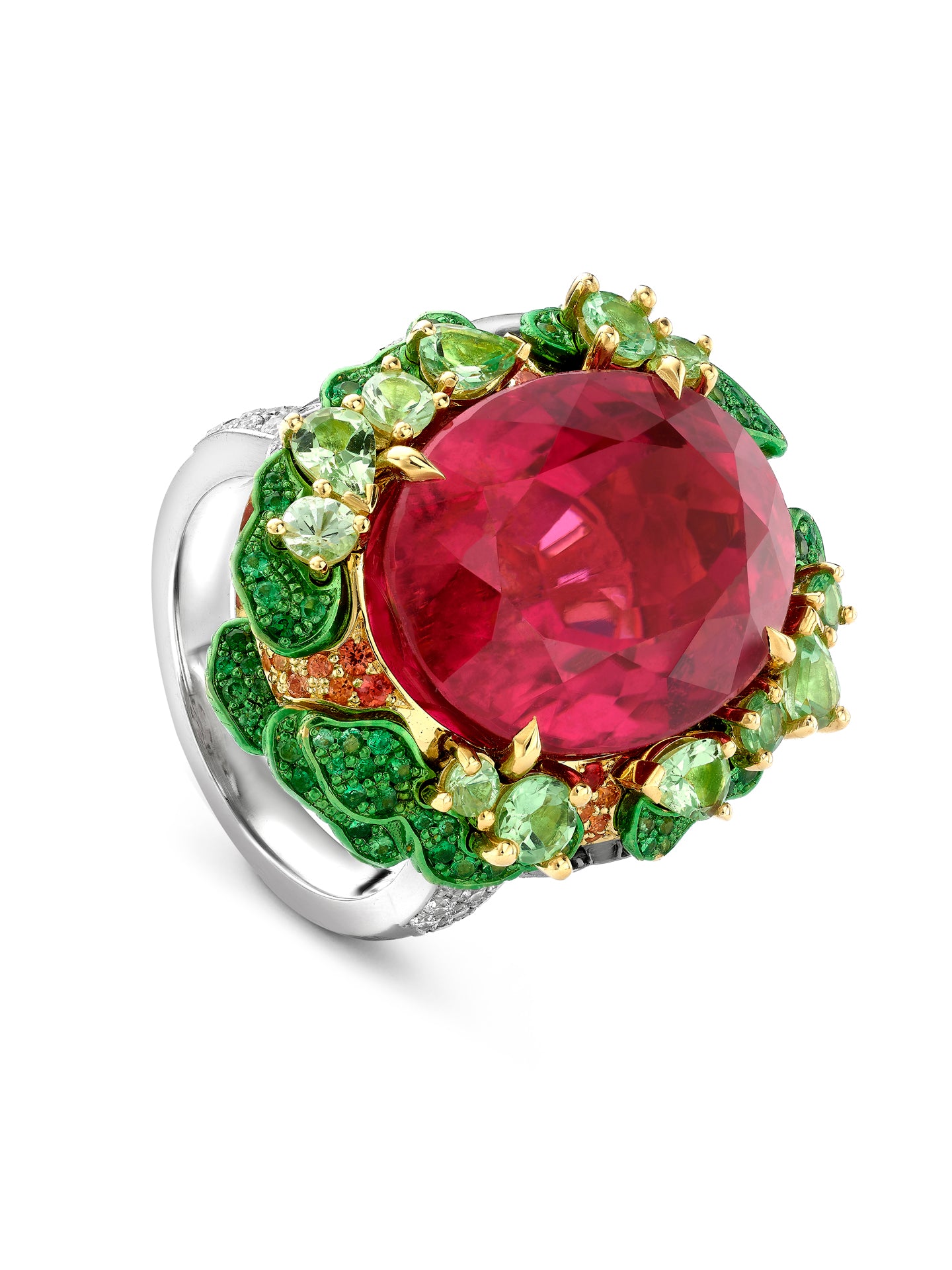 Africa Inside Africa Sunset Tourmaline Ring