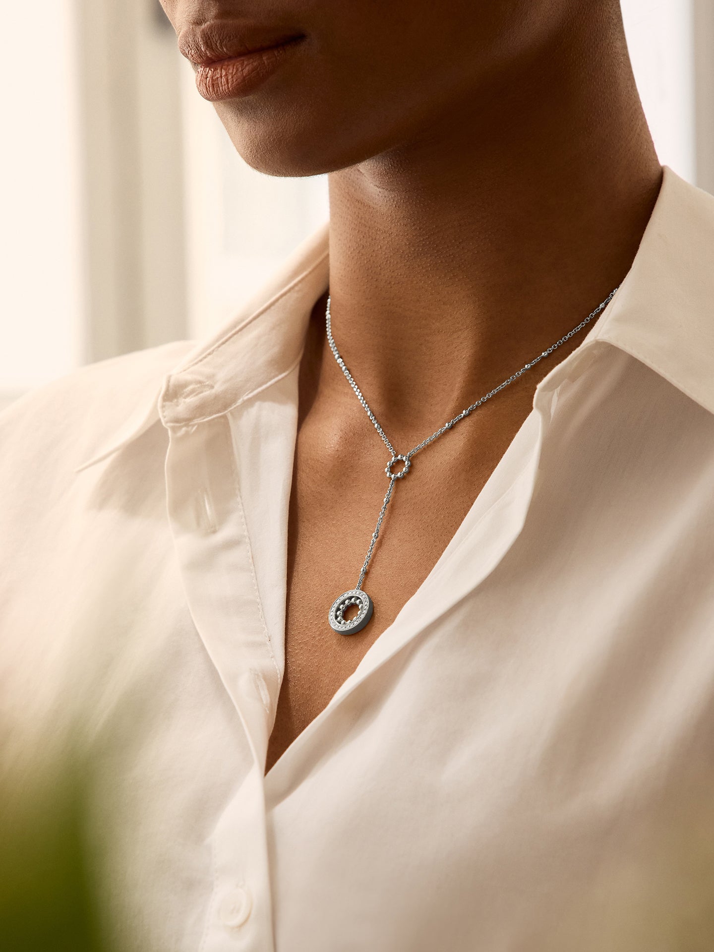 Circus Small White Gold Diamond Pendant 3 Circus Small White Gold Diamond Pendant