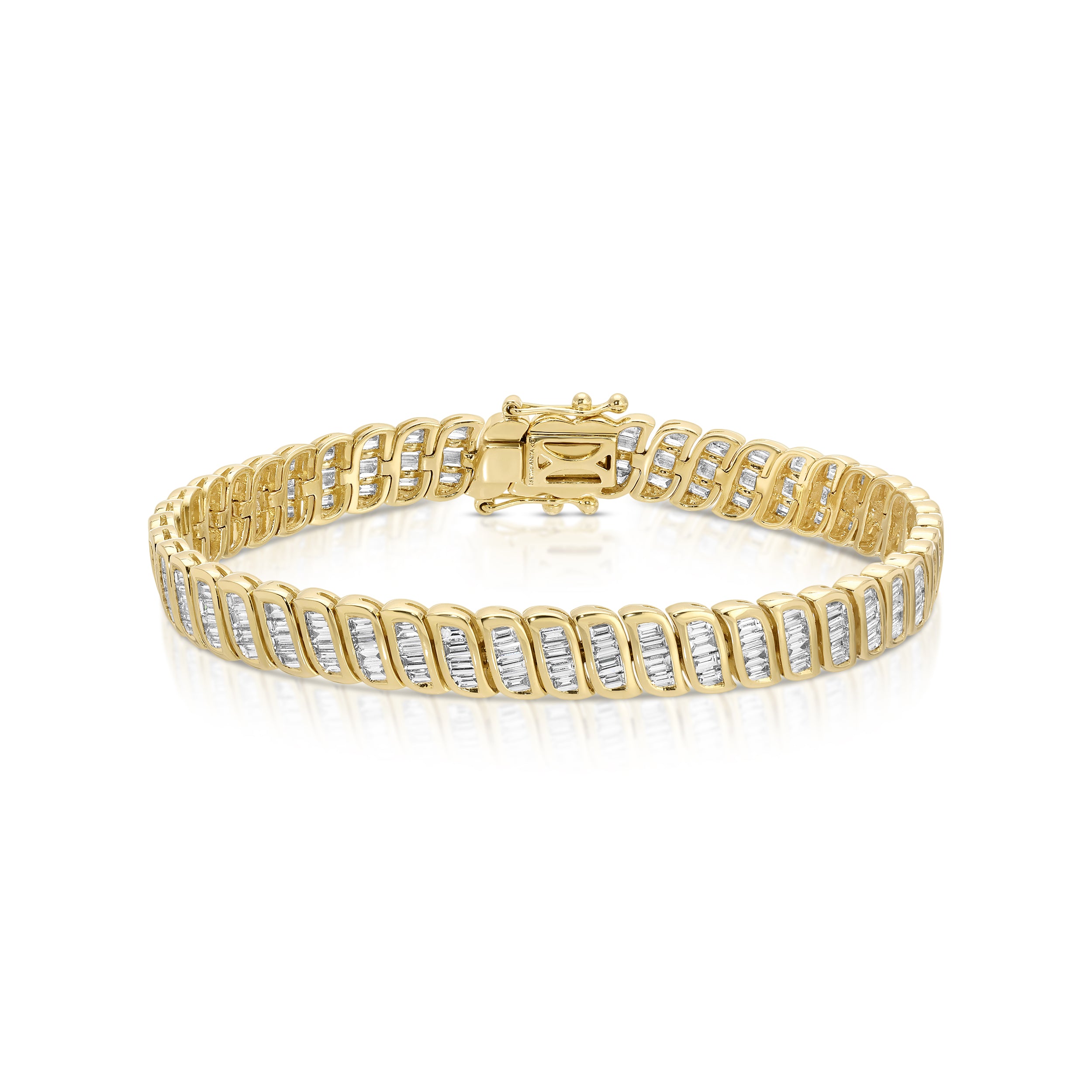 BAGUETTE DIAMOND ZOE BRACELET